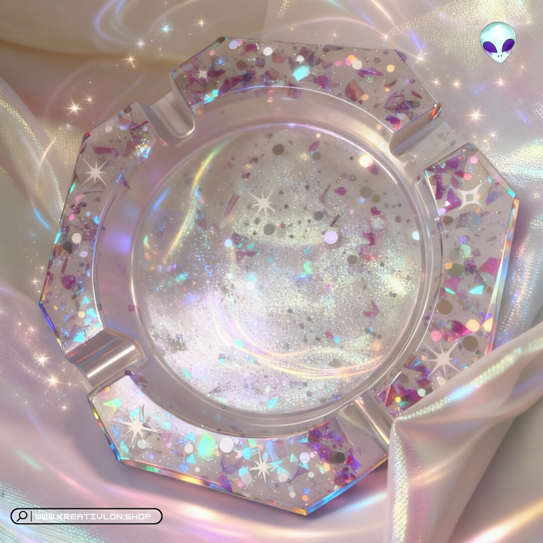 5.2 Crystal Match ashtray